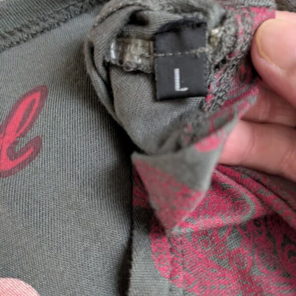 Desigual Red Black and Grey patterned dress - Picture 6 of 6